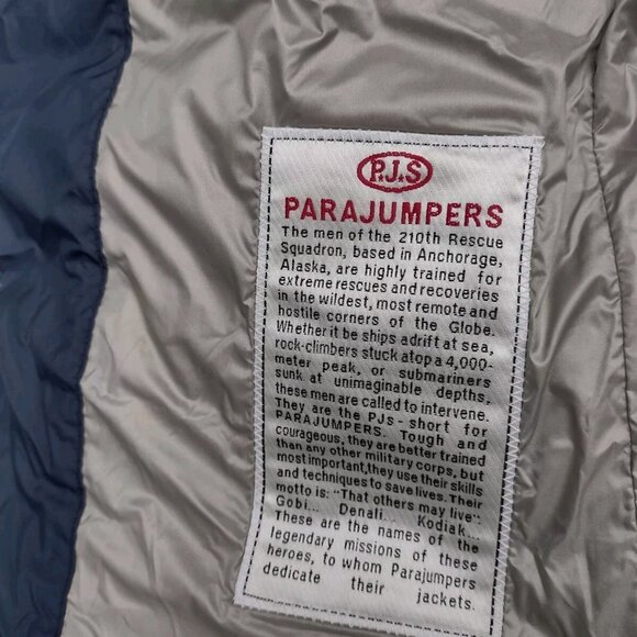 Parajumpers Alisee Down Jacket M Blue Quilted Lightweight Puffer Coat NWOT - Picture 13 of 13